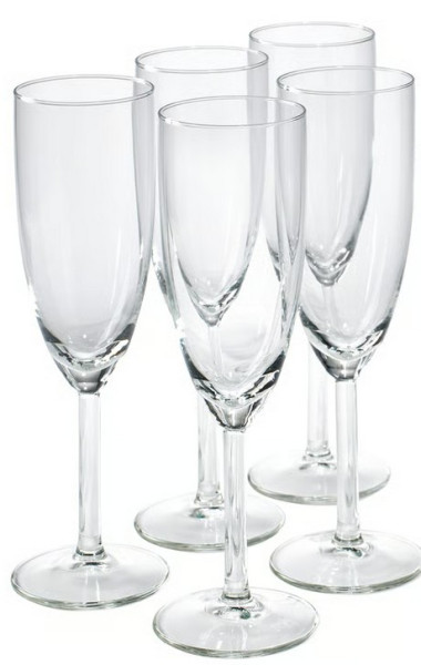 zusätzliches Glas für Champagnerwand 1,00 € Miete