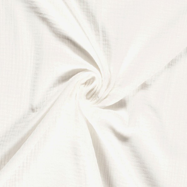 Vermietung von Musselin Stoff Tischläufer ca. 300 cm x 40 cm - Farbe cremeweiss / 5,50 €