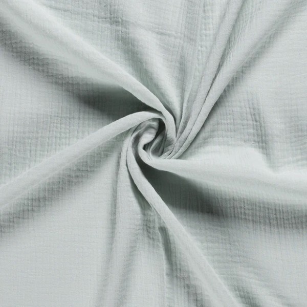 Serviette Musselin-Stoff 40 cm x 40 cm - SERmint - Farbe mint