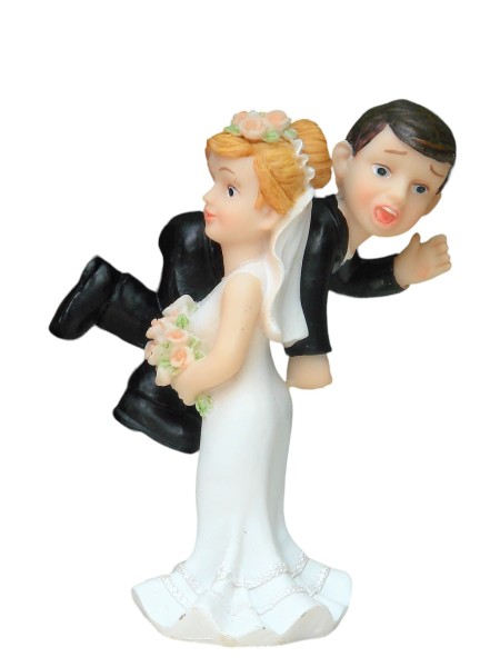 Tortenaufsatz Hochzeit Brautpaar Tortendeko Tortendekoration TA0004