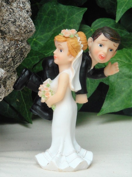 Tortenaufsatz Hochzeit Brautpaar Tortendeko Tortendekoration TA0004