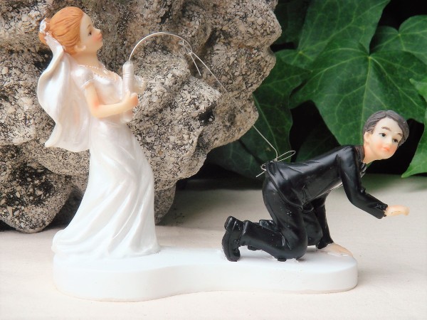 Tortenaufsatz Hochzeit Brautpaar Tortendeko Tortendekoration TA0010