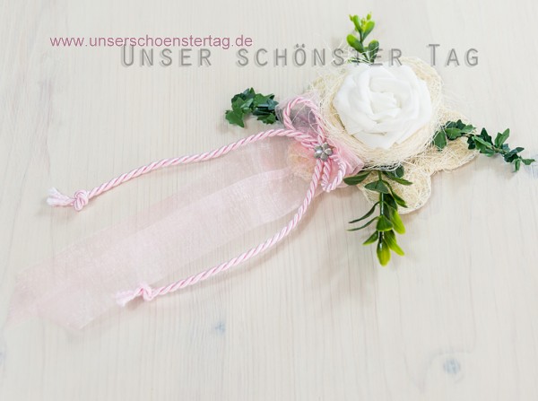 6 x Aufleger Tischdekoration rosa zur Hochzeit Taufe Tischdeko TD0064 (1)