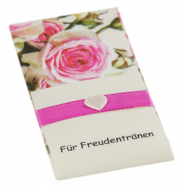 10 Taschentücher Freudentränen Hochzeit TT0019