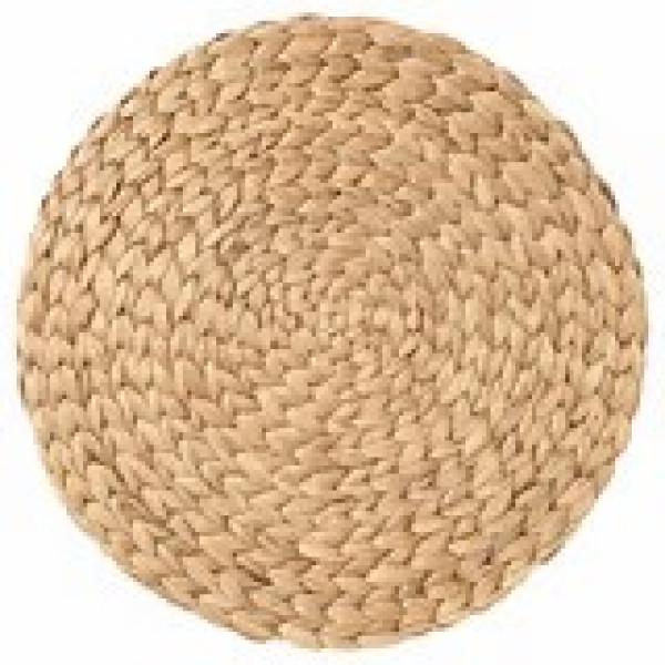 Vermietung von Platzsets Seegras / Wasserhyazinthe, rund, Durchmesser: 37 cm, 1,60 EUR