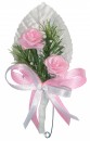 Gästeanstecker "Kate" zur Hochzeit im 10er Set AS0006 - rosa