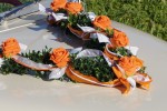 Autoschmuck Girlande " Ivy " AU0027 - orange