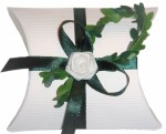 Gastgeschenke Hochzeitsmandeln Hochzeit Taufe Kommunion GG0017 dunkelgrün