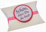 Gastgeschenke Mandeln Vintage Spitze Hochzeit Taufe Kommunion Konfirmation GG0051 pink