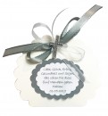 Gastgeschenke GG0070 grau - personalisiert