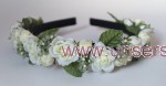 Haarschmuck Haarreif Braut Hochzeit Kommunion Blumenkinder HS0017