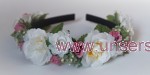 Haarschmuck Haarreif Braut Hochzeit Kommunion Blumenkinder HS0023