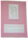 10 Einladungen Einladungskarten Kommunion KK004