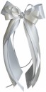 Antennenschleifen " Anna " zur Hochzeit SCH0004 im 10er Set - weiß, creme, champagner, ivory