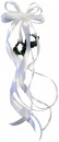 Antennenschleifen zur Hochzeit " Vivien " SCH0042 im 10er Set - weiss
