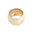 edle Serviettenringe mieten zur Hochzeit - gold / 0,50 €