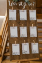 Wer sitzt wo ? Sitzplan zur Hochzeit mieten / 10 €