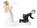 Tortenaufsatz Hochzeit Brautpaar Tortendeko Tortendekoration TA0010