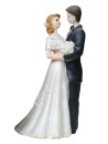 Tortenfigur Tortenaufsatz zur Hochzeit Brautpaar 26 cm TA0036