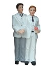 Tortenfigur Tortenaufsatz zur Hochzeit Homo Brautpaar 14,5 cm TA0049 Männer