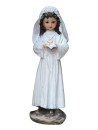 Tortenaufsatz Tortenfigur zur Kommunion Mädchen 15,5 cm TA0078