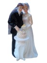 Tortenaufsatz Hochzeit Brautpaar Tortendeko Tortendekoration TA0120