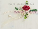 6 x Aufleger Tischdekoration bordeaux zur Hochzeit Taufe Tischdeko TD0064 (2)