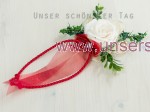 6 x Aufleger Tischdekoration rot zur Hochzeit Taufe Tischdeko TD0064 (3)