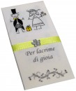 50 fazzoletti - lacrime di gioia - matrimonio - TT0059 Freudentränen italienisch Hochzeit