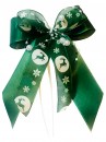Weihnachtsschleifen Schleifen Geschenke Weihnachten WS1912 im 10er Set - grün