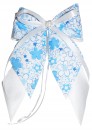 Weihnachtsschleifen Schleifen Geschenke Weihnachten WS1951 im 10er Set - weiß, hellblau, blau