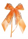 Weihnachtsschleifen Schleifen Geschenke Weihnachten WS1953 im 10er Set - aprikot, orange