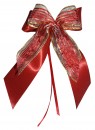 Weihnachtsschleifen Schleifen Geschenke Weihnachten WS1958 im 10er Set - bordeaux, rot, gold