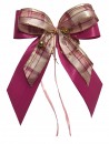 Weihnachtsschleifen Schleifen Geschenke Weihnachten WS2003 im 10er Set - rosa, pink, gold