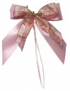 Weihnachtsschleifen Schleifen Geschenke Weihnachten WS2020 im 10er Set - rosa, gold