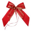 Weihnachtsschleifen Schleifen Geschenke Weihnachten WS2220 im 10er Set - rot, gold