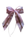 Weihnachtsschleifen Schleifen Geschenke Weihnachten WS2316 im 10er Set - rosa, creme, gold