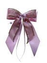 Weihnachtsschleifen Schleifen Geschenke Weihnachten WS2317 im 10er Set - rosa, weiß, gold