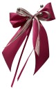 Weihnachtsschleifen Schleifen Geschenke Weihnachten WS2358 im 10er Set - altrosa, pink, silber