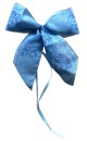 Weihnachtsschleifen Schleifen Geschenke Weihnachten WS2405 im 10er Set - hellblau, blau