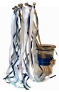 10 Wedding Wands mit Schellen Hochzeit Gäste Weddingwands hellblau blau