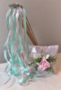 SONDERANGEBOT ** 10 Wedding Wands mit Schellen Hochzeit Gäste Weddingwands rosa mint