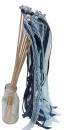 Wedding Wands mit Spitze hellblau dunkelblau - 10 Stück