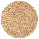 Vermietung von Platzsets Seegras / Wasserhyazinthe, rund, Durchmesser: 37 cm, 1,60 EUR